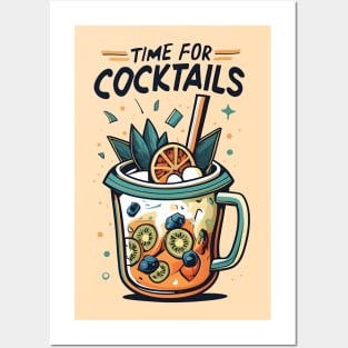 Time for Cocktails Posters and Art